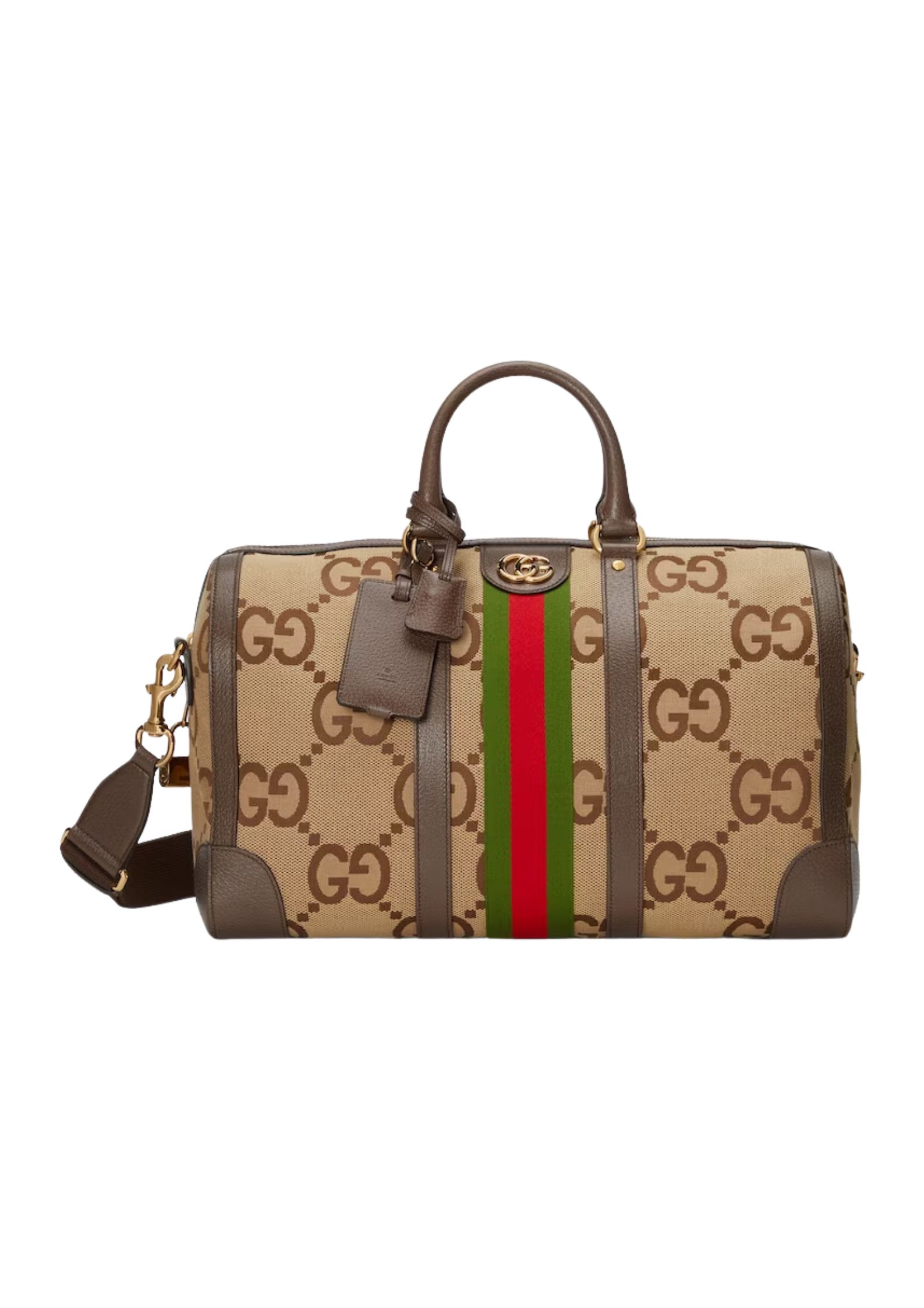 Gucci Savoy Small Duffle Bag Brown 17.3 in/43 cm 724642 UKMKG 8396