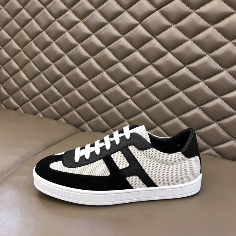 Hermes Boomerang Sneaker Beige/Black For Men