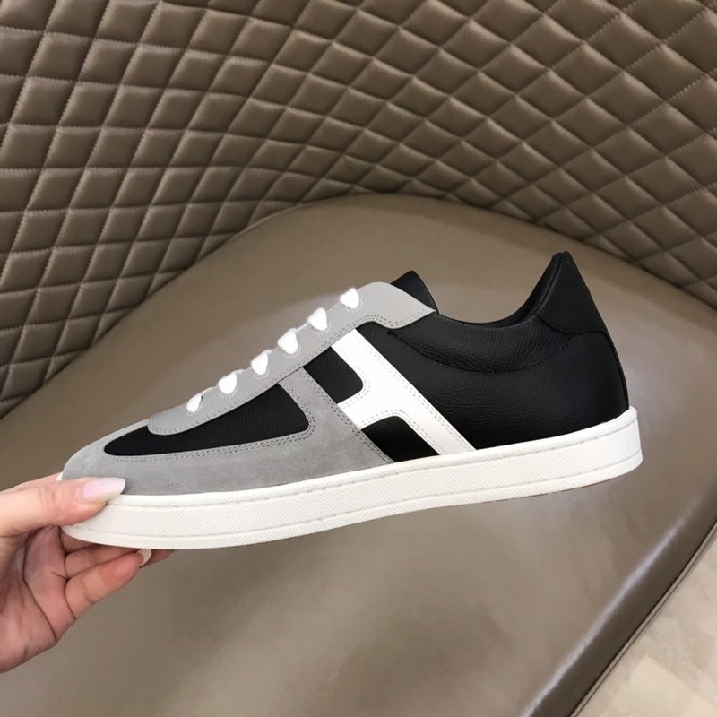 Hermes Boomerang Sneaker Black/Grey For Men