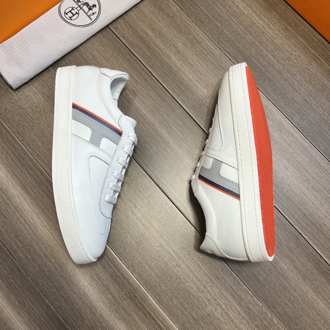 Hermes Boomerang Sneaker White For Men