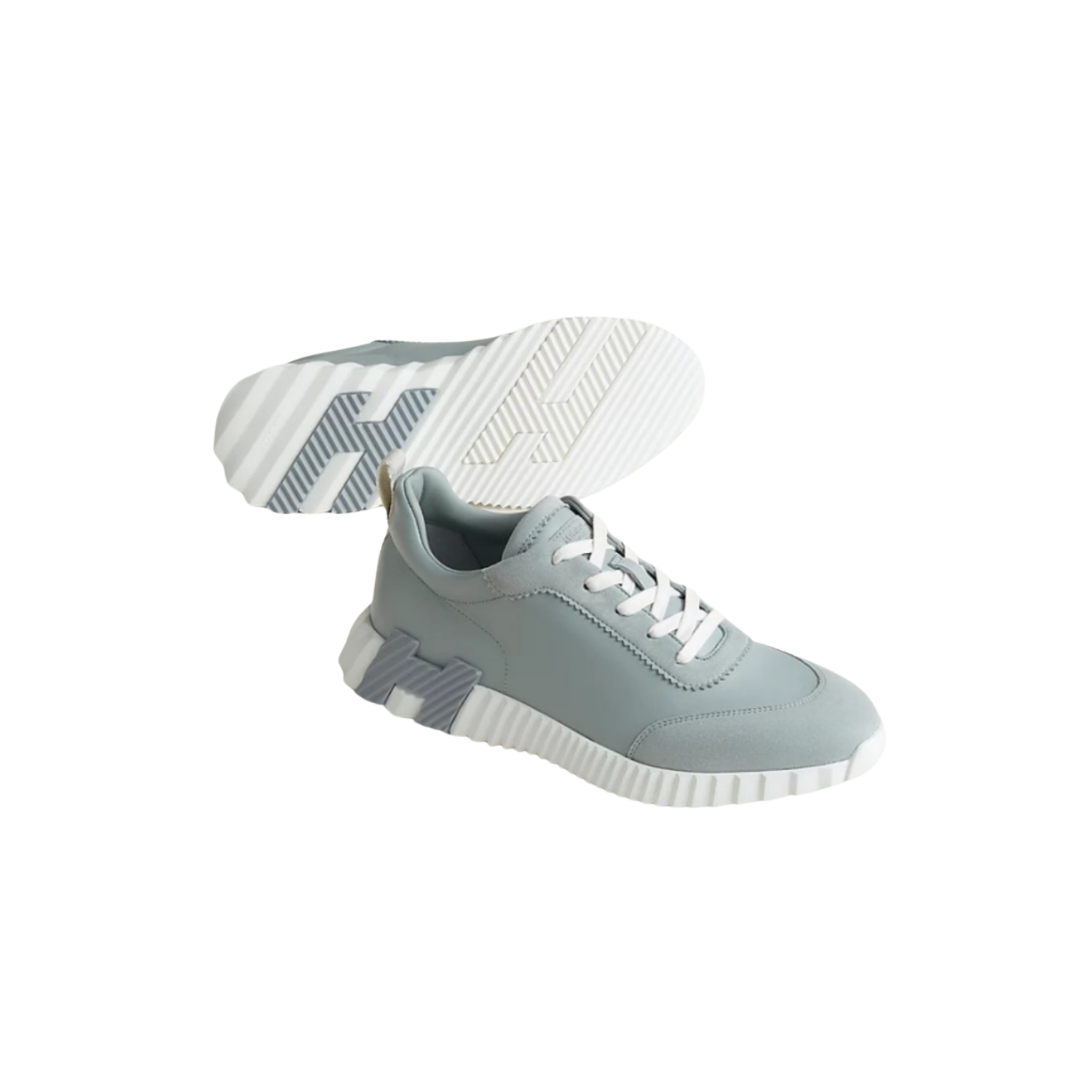 Hermes Bouncing Sneakers Grey For Men H221898ZH6M400