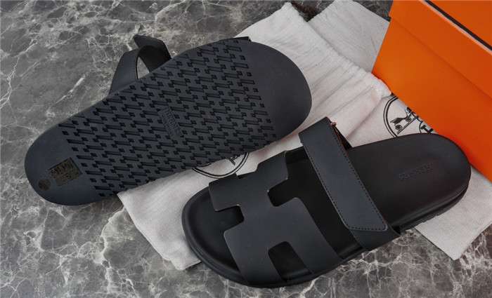 Hermes Chypre Sandal Black For Women