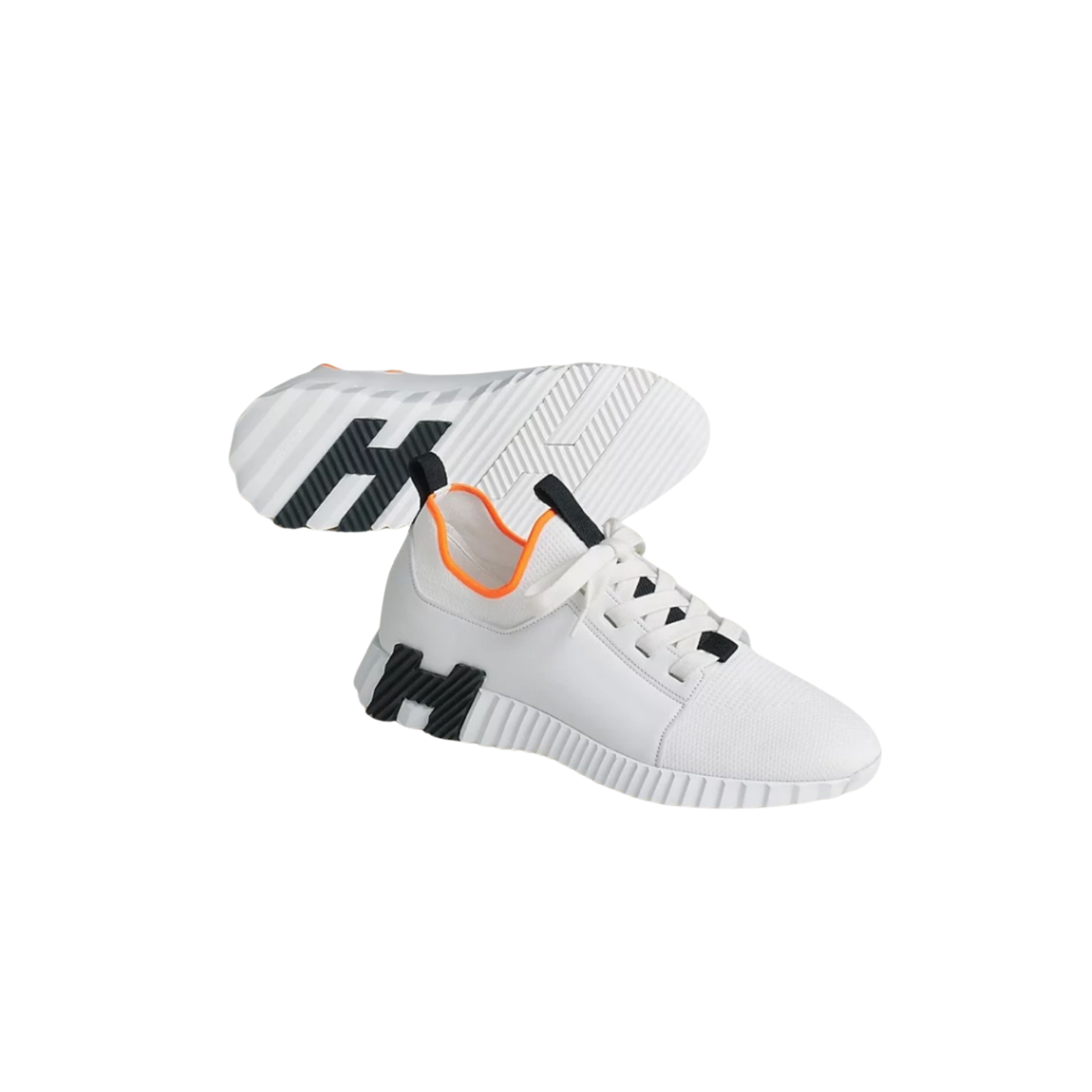 Hermes Depart Slip-On Sneakers White For Men H212918ZH90410