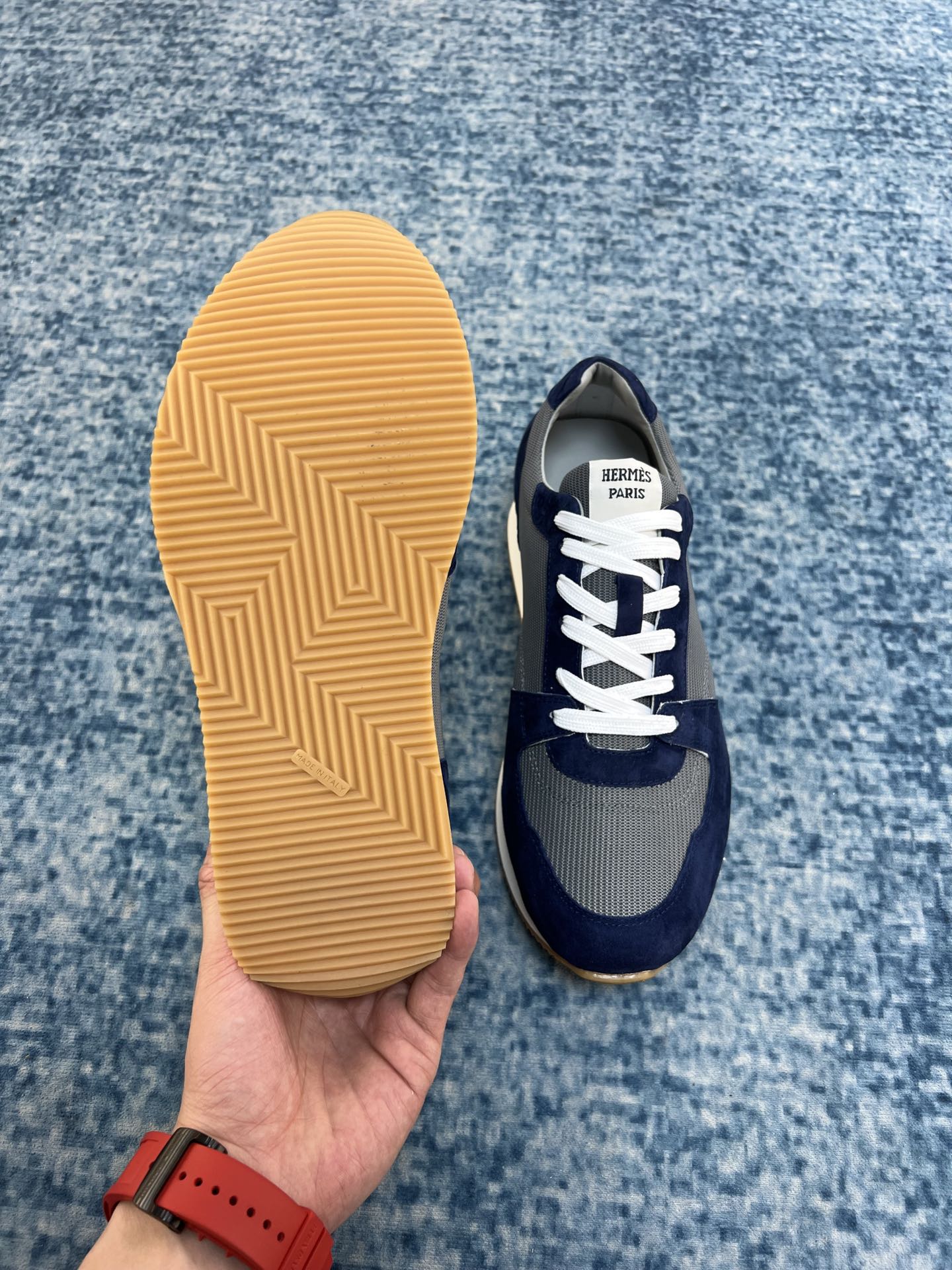 Hermes Escape Sneaker Green/Black For Men