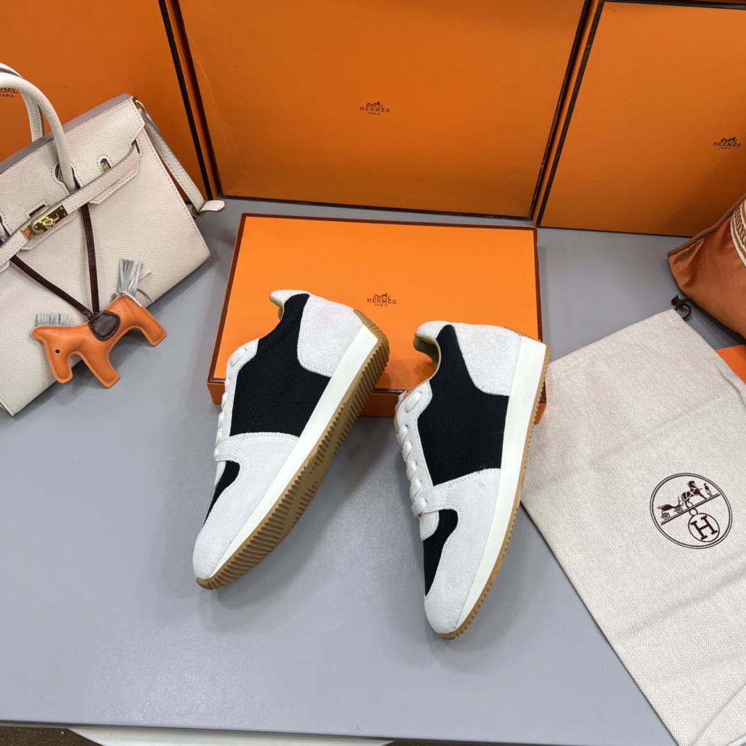 Hermes Escape Trainers Black For Men