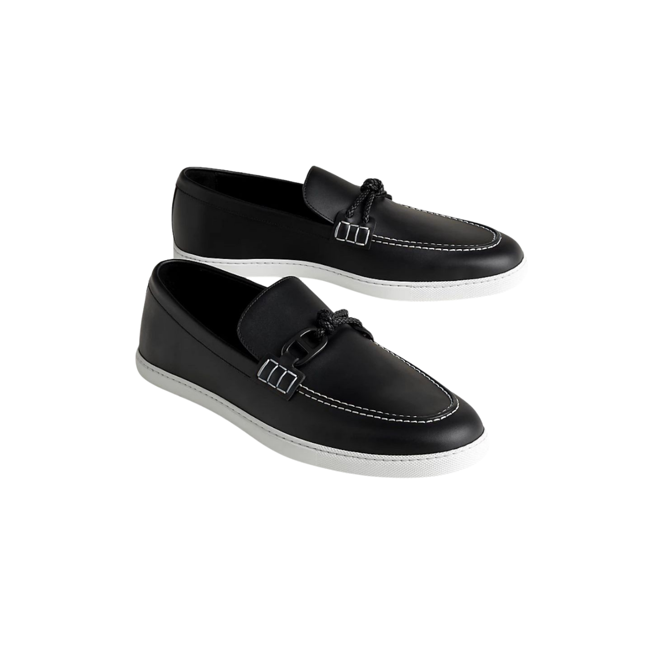 Hermes Ignacio Loafers Noir For Men H251891ZA01390