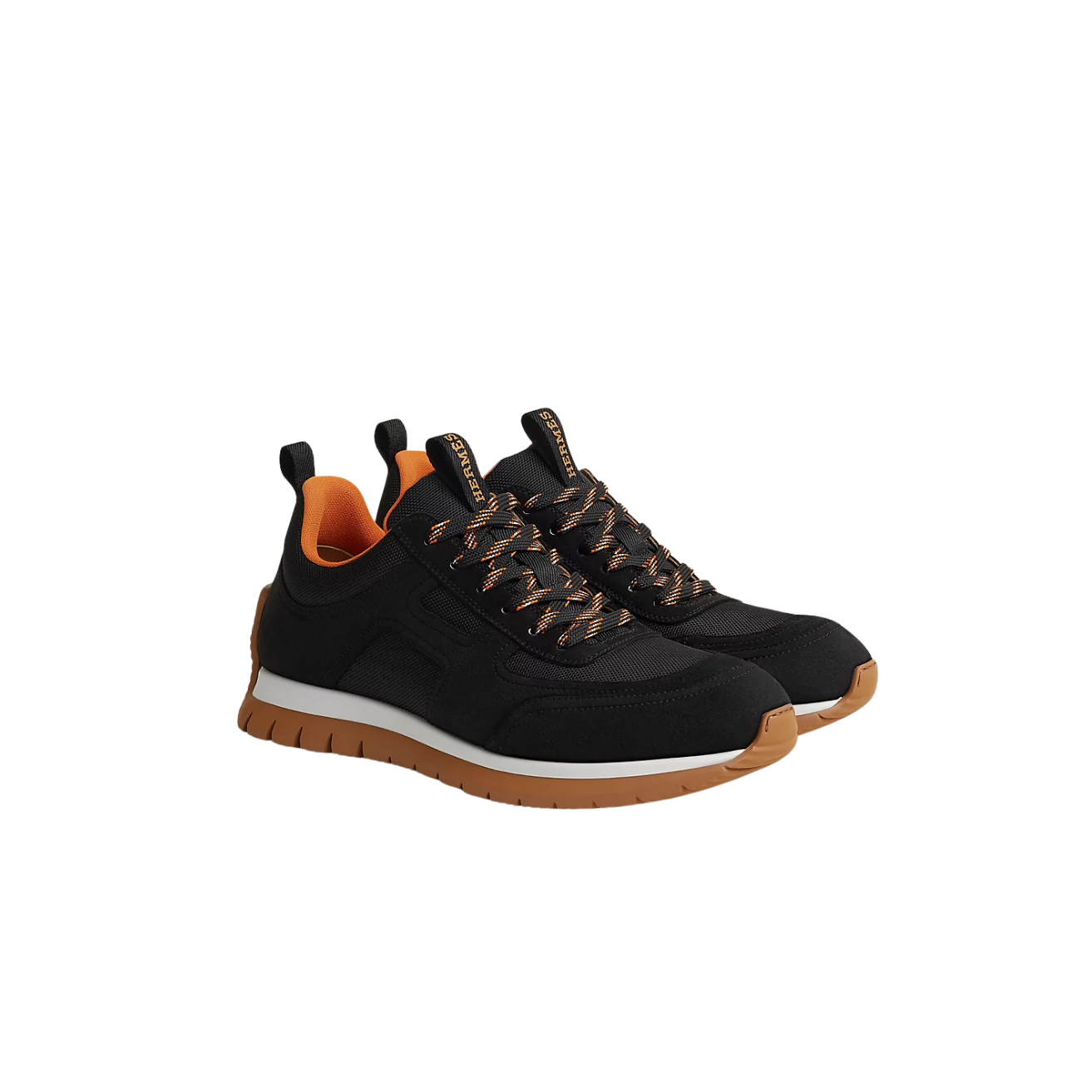 Hermes Jimmy Sneakers Black For Men H242978ZH01400
