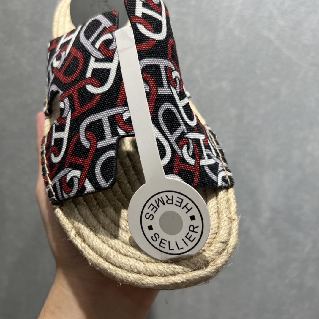 Hermes Old Espadrilles Black For Men