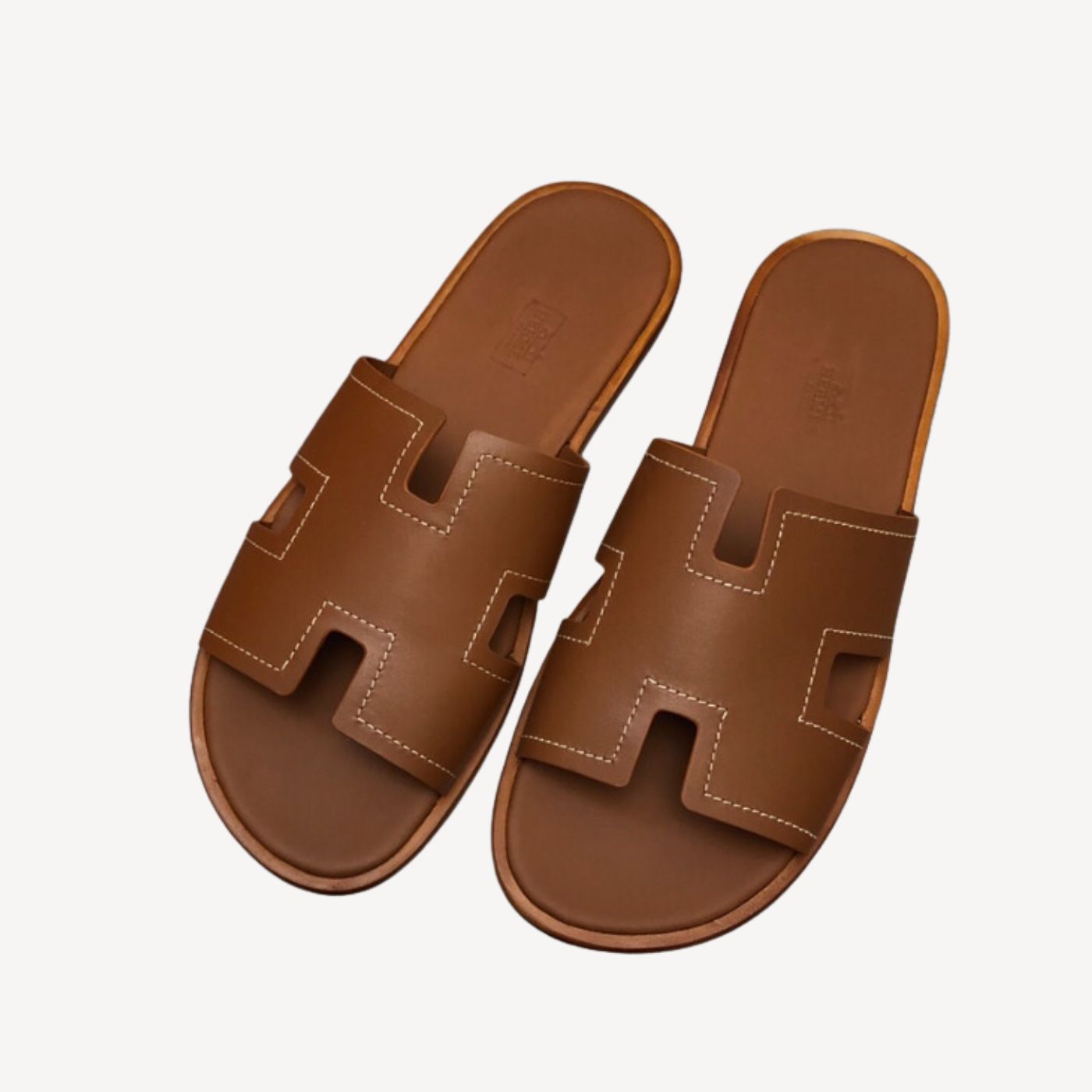 Hermes Oran Sandal Brown For Men