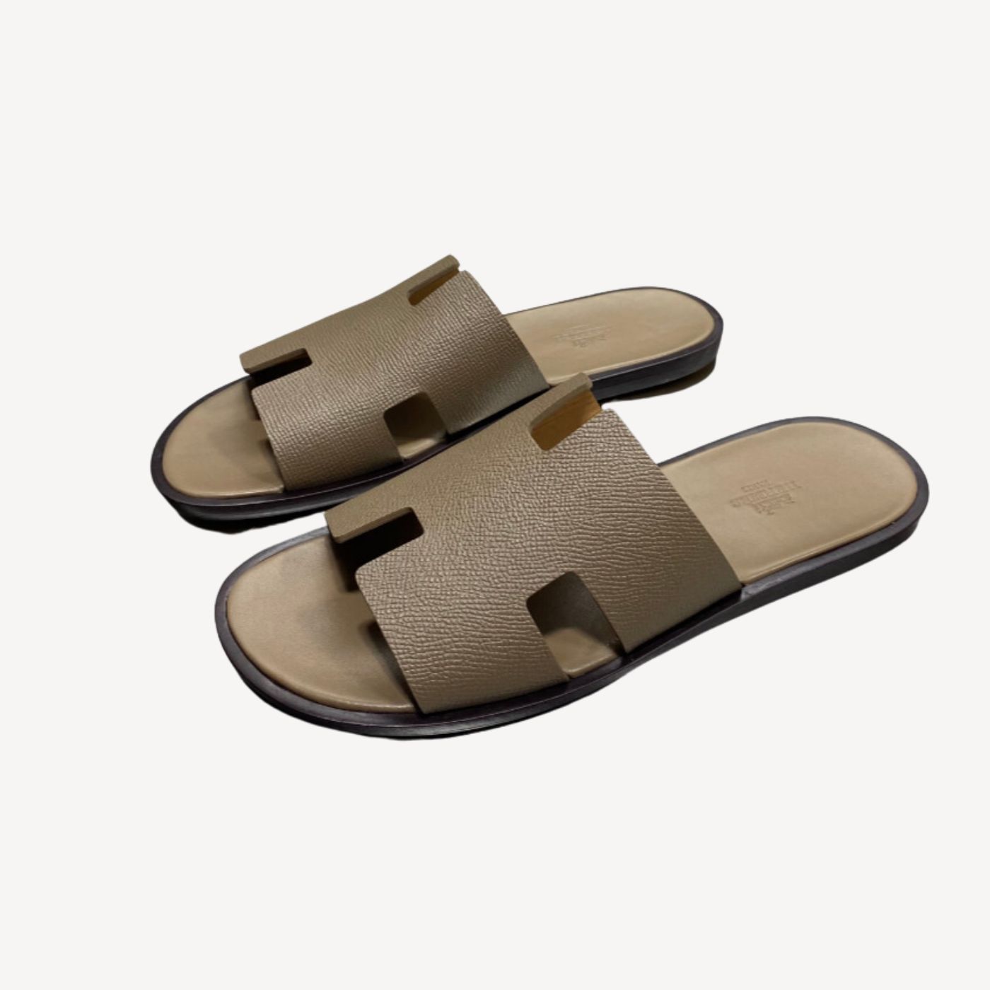 Hermes Oran Sandal Green For Men
