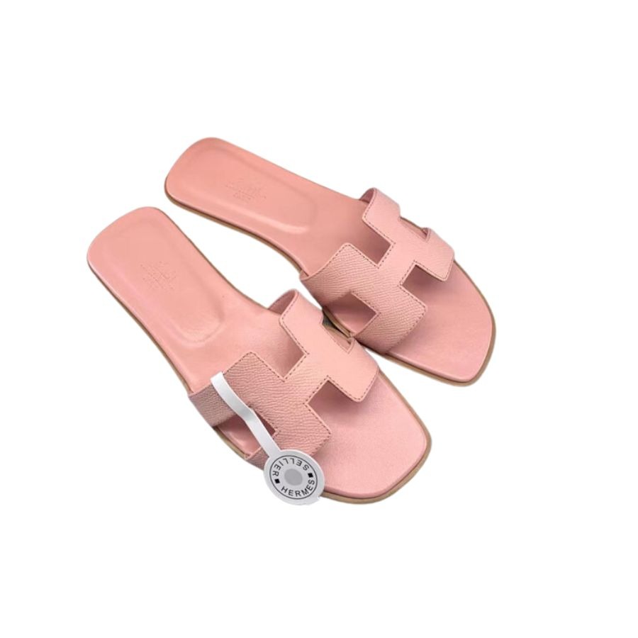 Hermes Oran Sandal Pink For Women