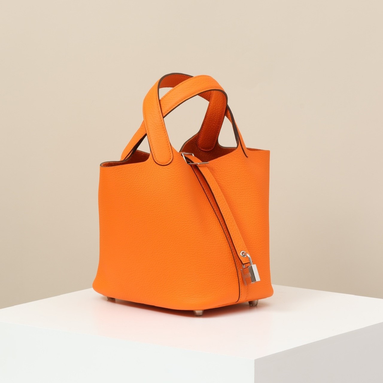 Hermes Picotin Lock 18 Bag Orange For Women 7.1in/18cm