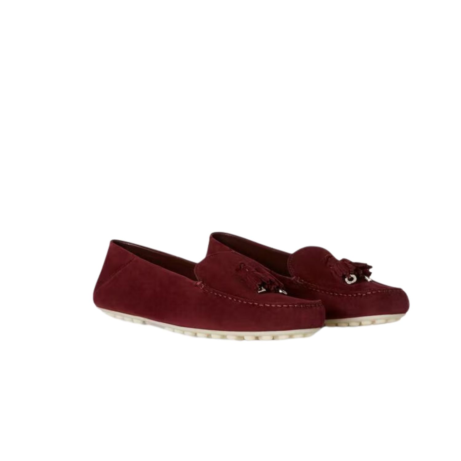 Loro Piana Dot Sole Walk Loafers Wild Plum For Women