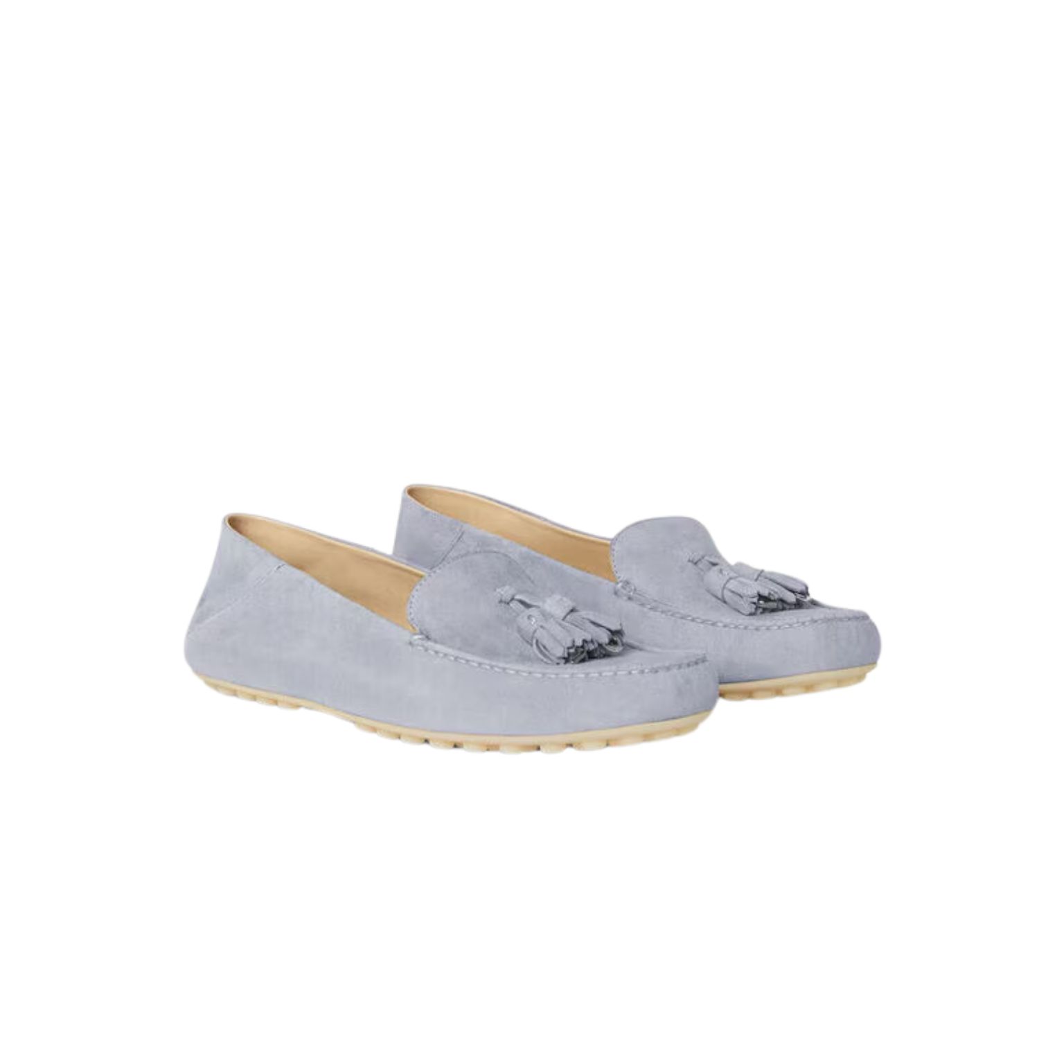 Loro Piana Dot Sole Walk Loafers Zircon For Women