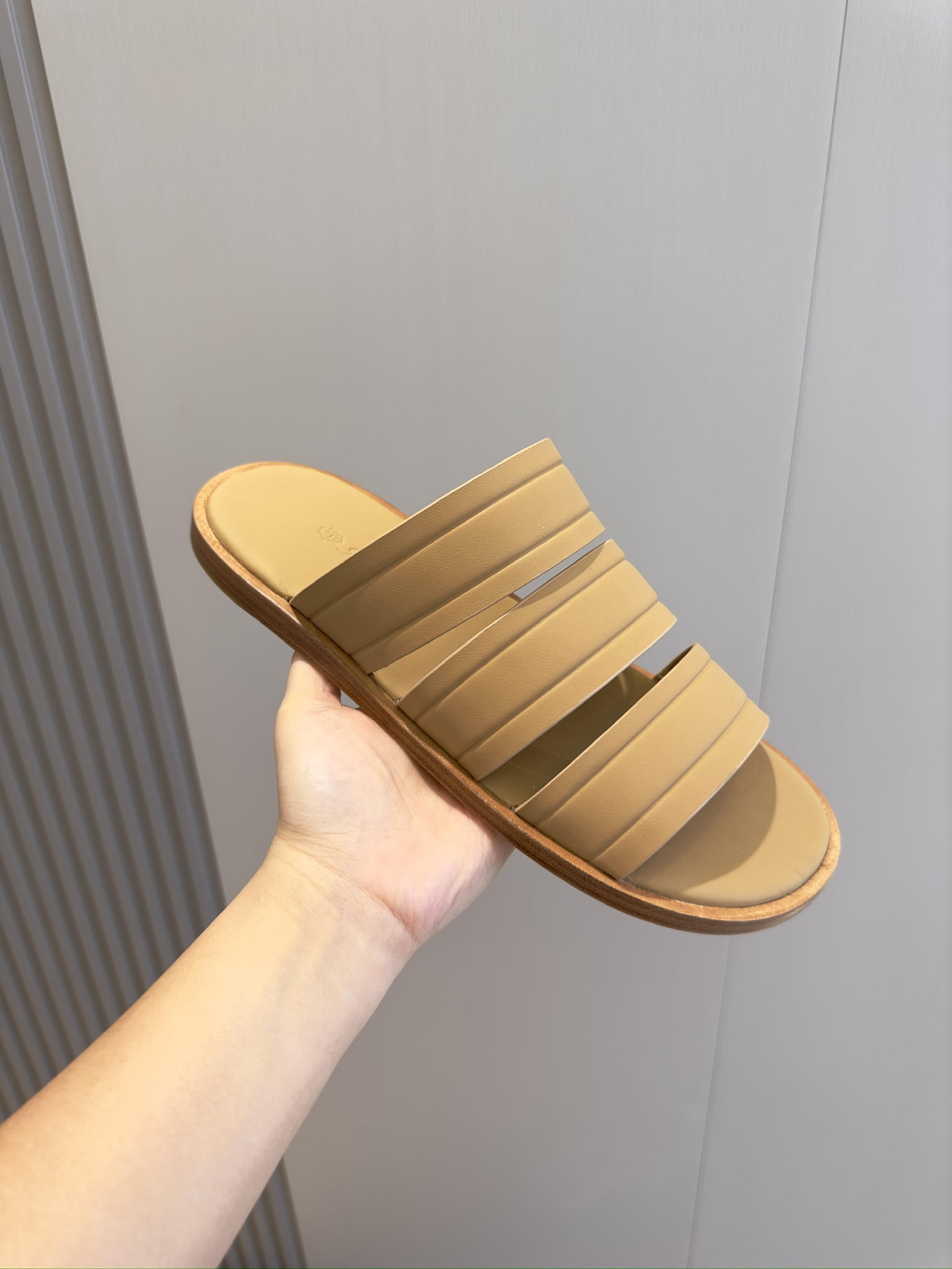 Loro Piana Naha Sandal Brown For Men FAN8776