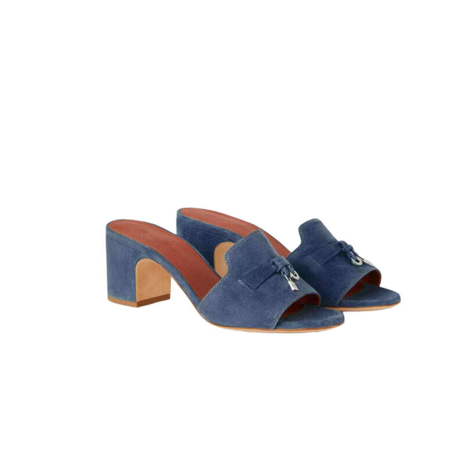 Loro Piana Summer Charms Sandal Denim For Women