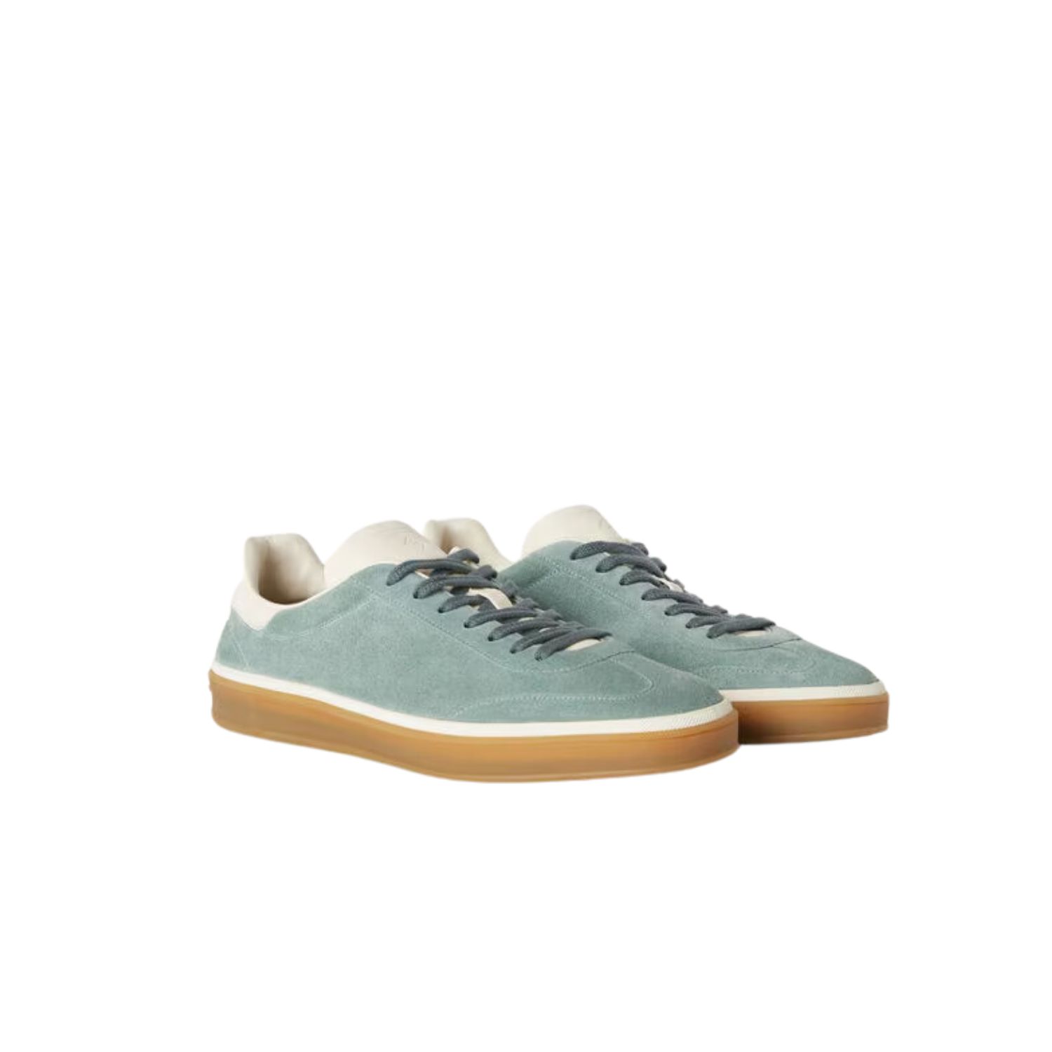 Loro Piana Tennis Walk Sneakers Green For Men FAN8505