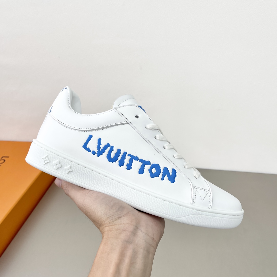Louis Vuittion Luxembourg Samothrace Sneaker White For Men LV