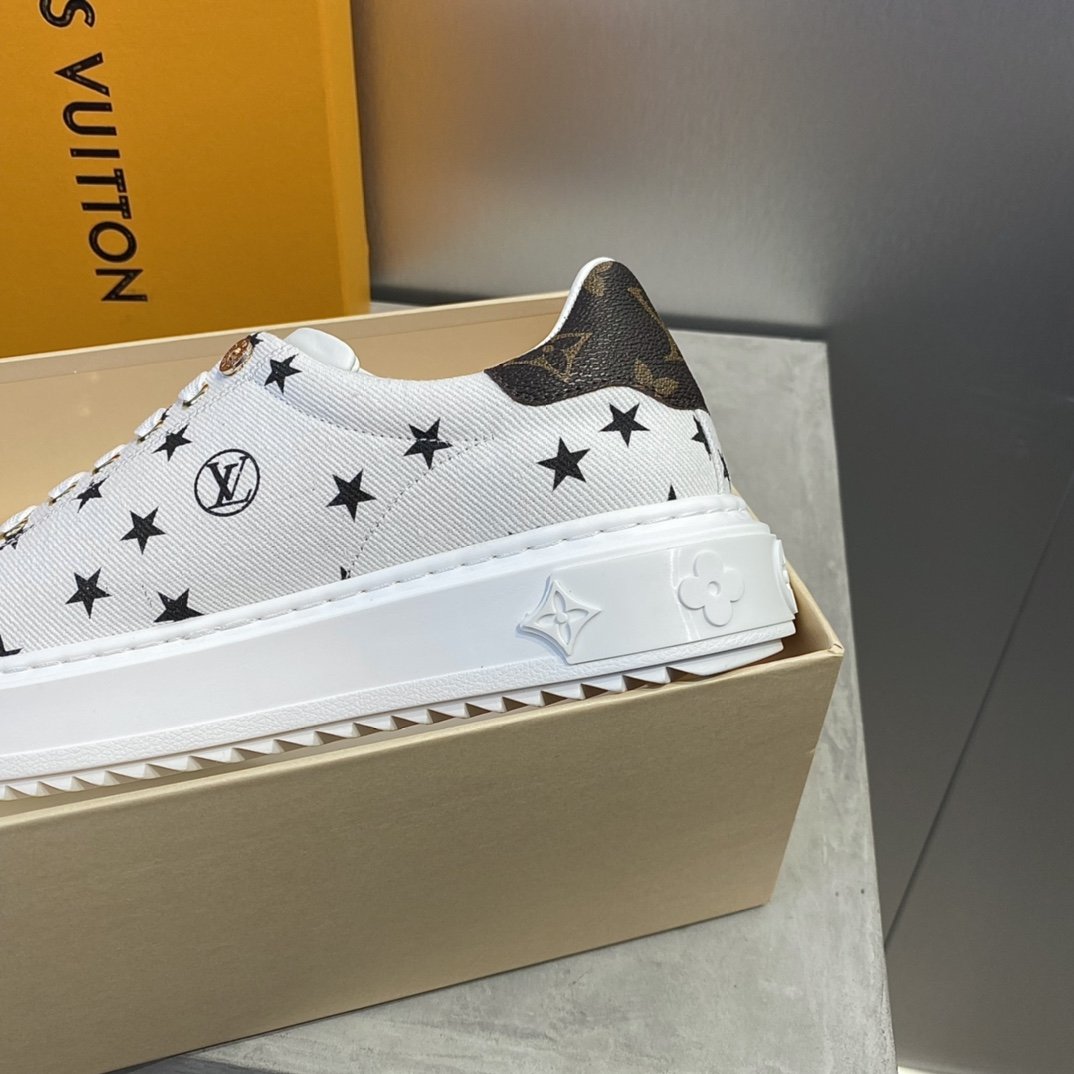 Louis Vuitton Time Out Sneakers Blue For Men