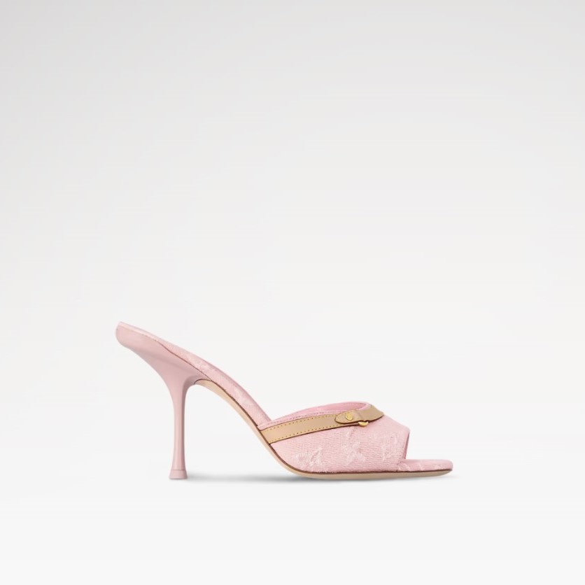 Louis Vuitton 6AM Mule Pink For Women 1ADIFX