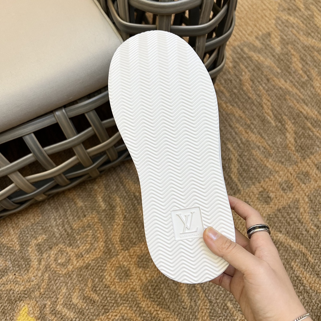 Louis Vuitton Beverly Hills Slip On White For Men 1AA7NQ