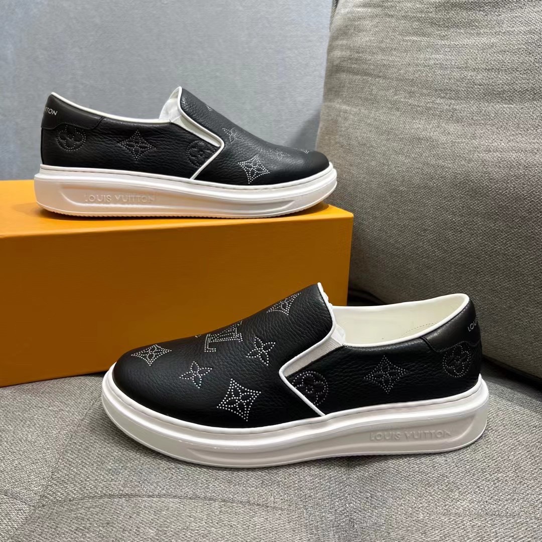 Louis Vuitton Beverly Hills Sneaker Black For Men