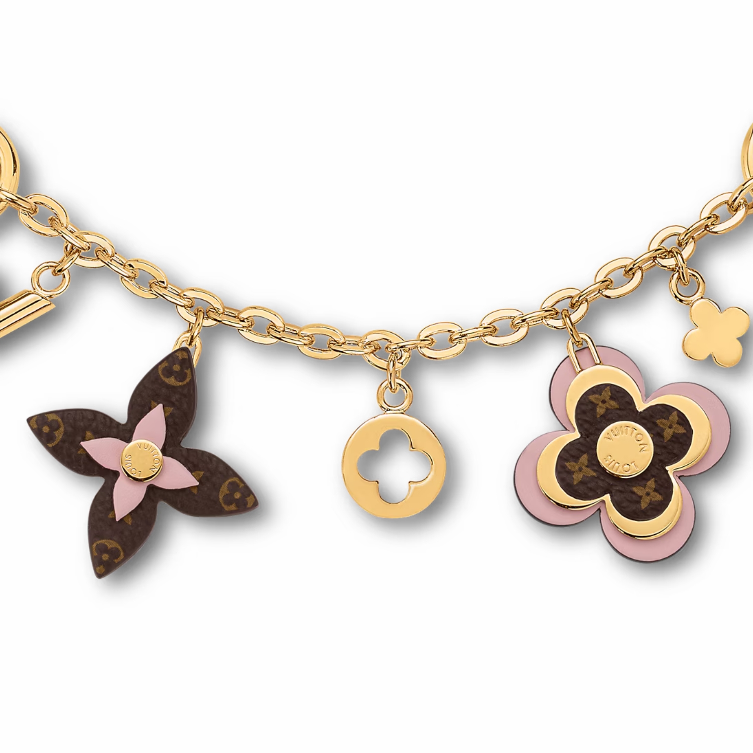 Louis Vuitton Blooming Flowers Chain Bag Charm For Women M01414