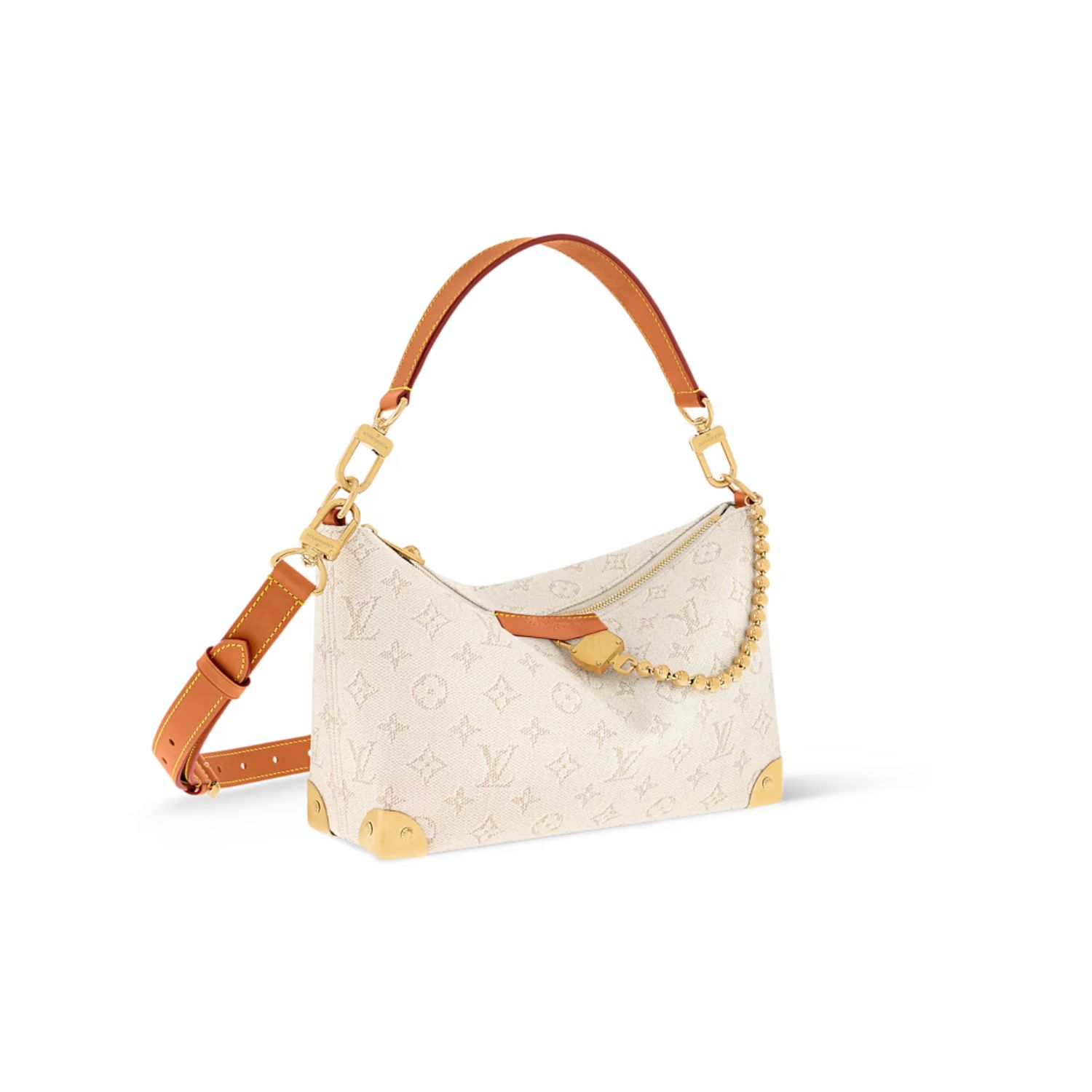 Louis Vuitton Bobo Trunk Bag Off-White For Men 32cm/13in