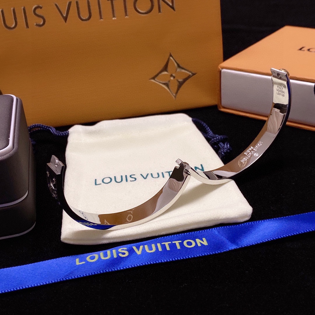 Louis Vuitton Bracelet Silver For Women