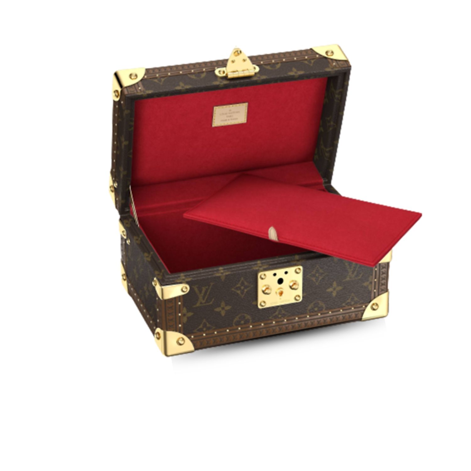 Louis Vuitton Coffret Tresor 24 Red For Women 9.8in/25cm M47023