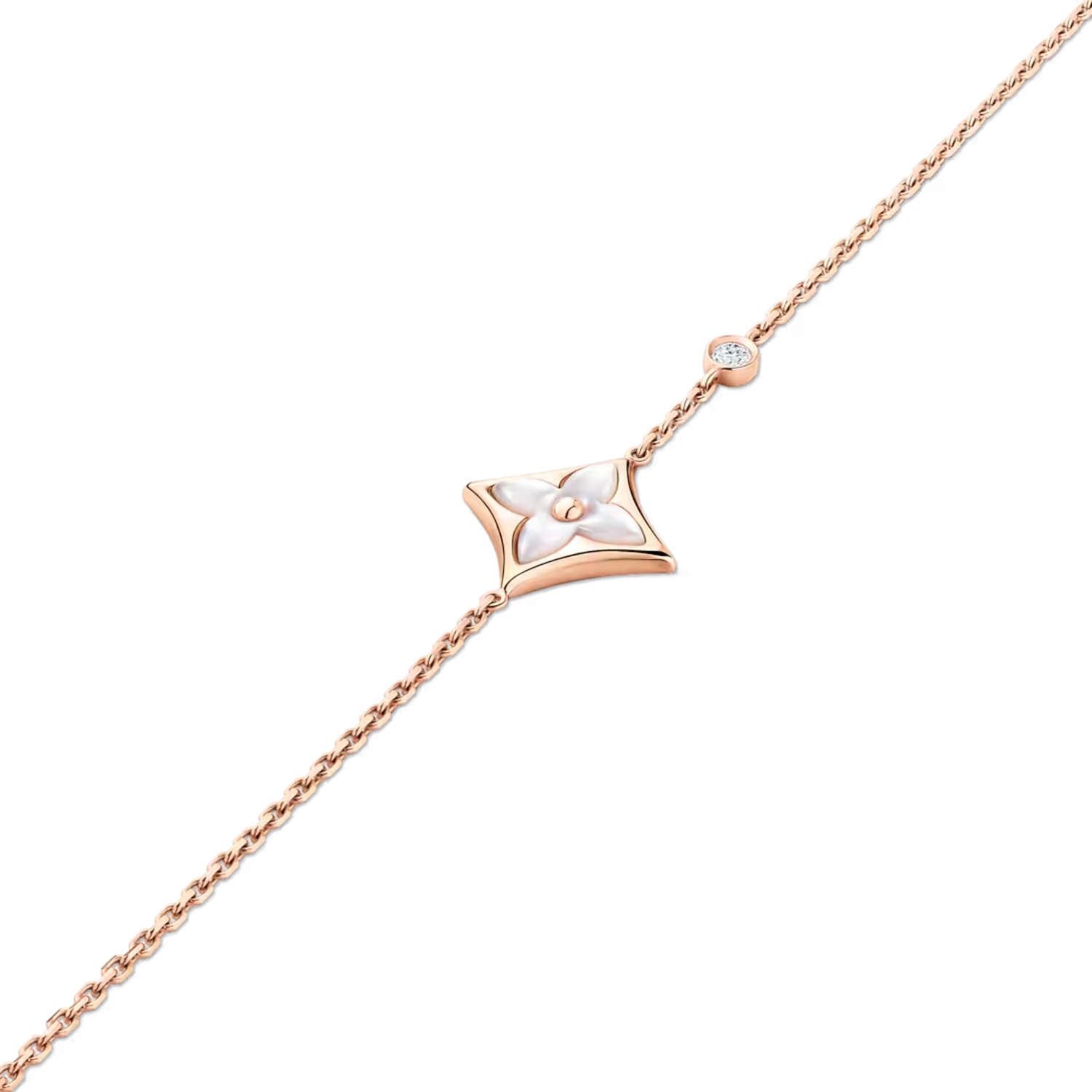 Louis Vuitton Color Blossom BB Star Bracelet Pink-Toned For Women QA5115