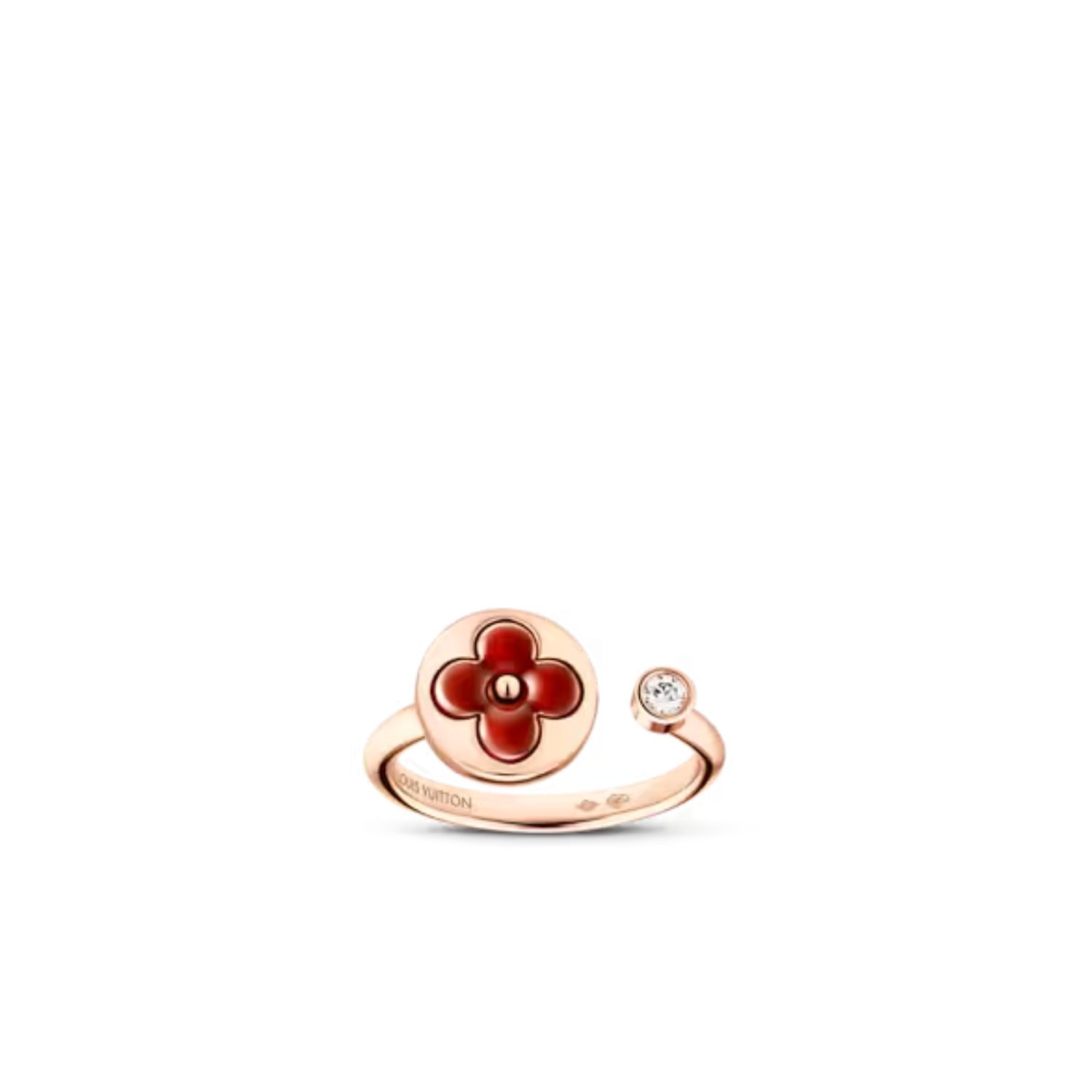 Louis Vuitton Color Blossom Mini Sun Ring Pink Gold For Women