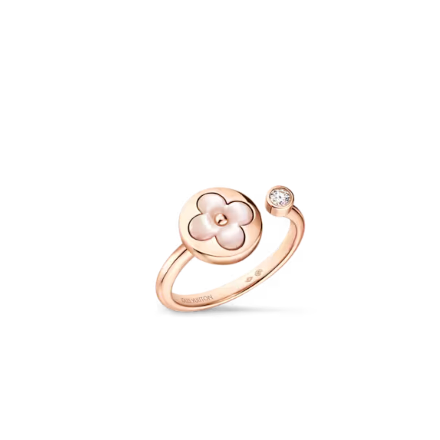 Louis Vuitton Color Blossom Mini Sun Ring Pink-Toned For Women Q0S21A