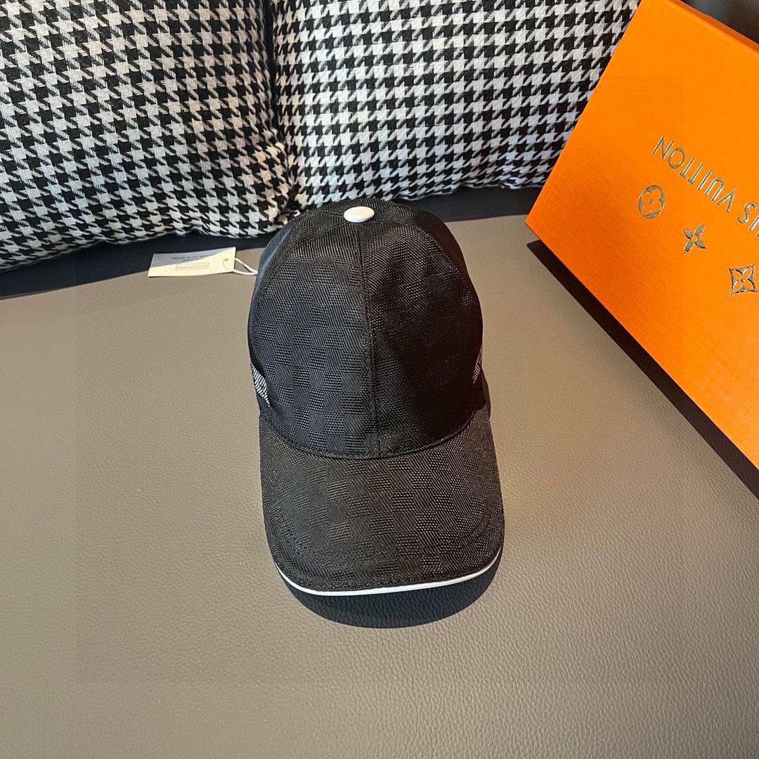Louis Vuitton Epi Monogram Cap Black For Men