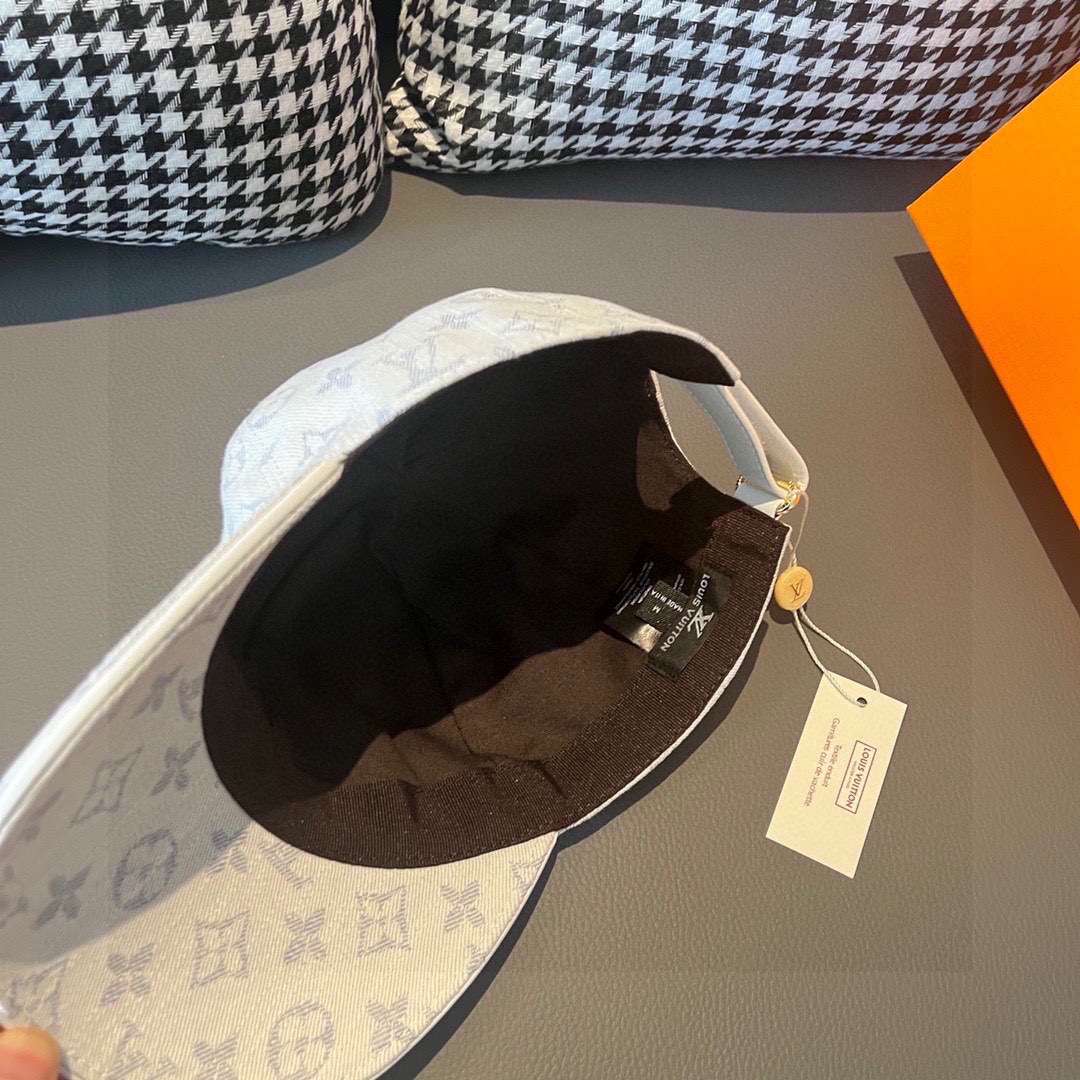 Louis Vuitton Epi Monogram Cap White For Men