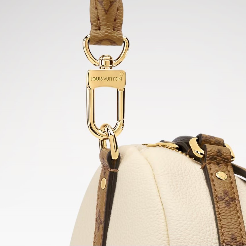Louis Vuitton Express PM Shoulder Bag 10.2in/ 26cm Vanille Gold Hardware For Women M29392