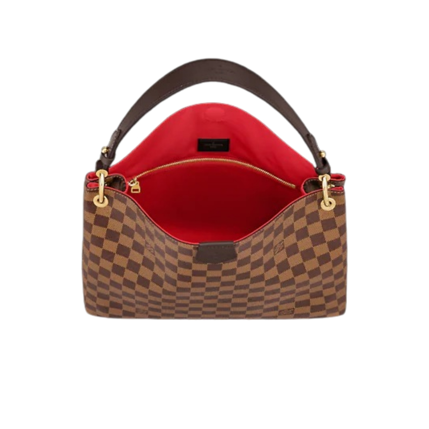 Louis Vuitton Graceful PM Damier Ebene For Women 35 Cm/ 13.8 In N44044