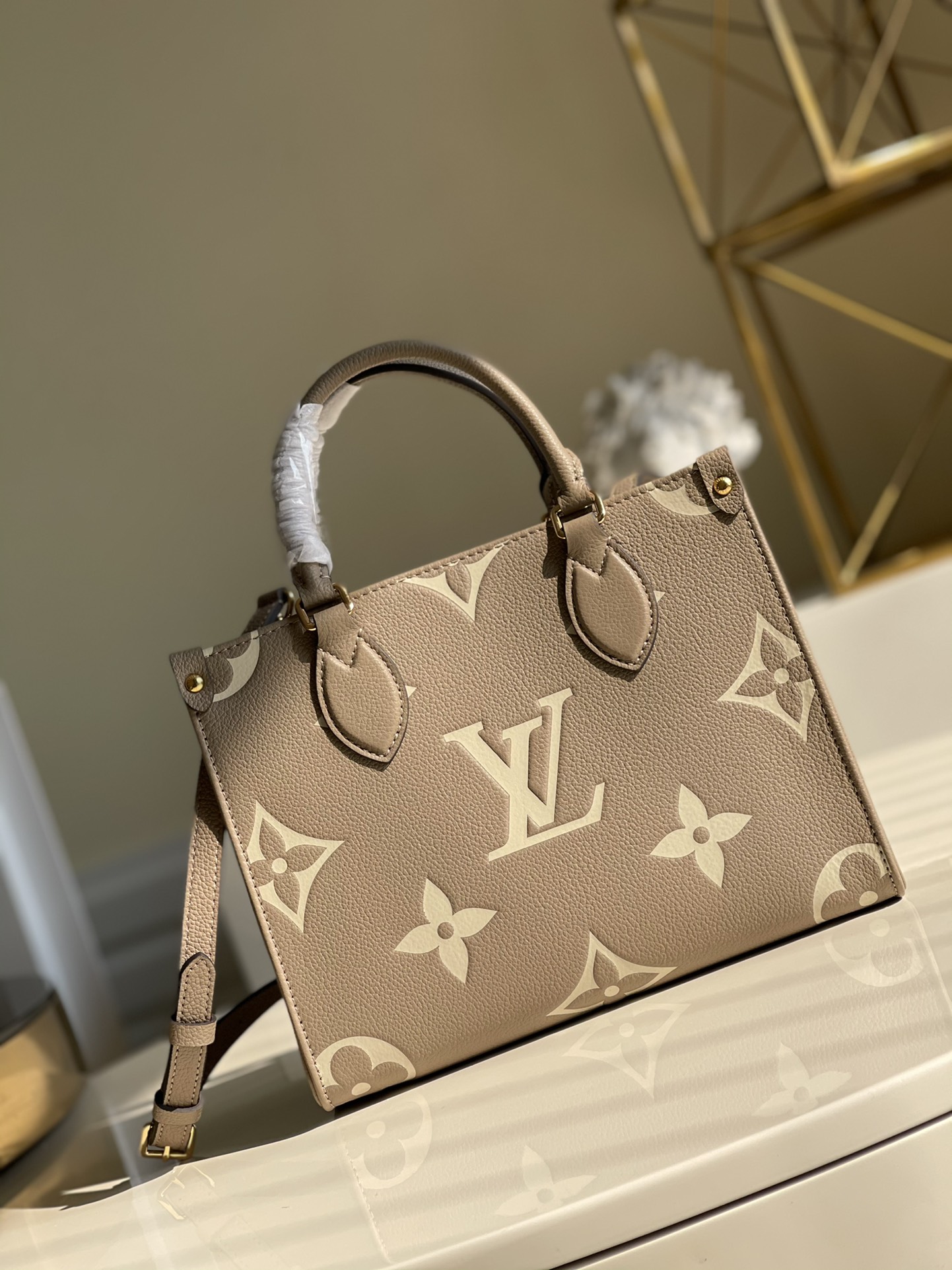 Louis Vuitton Handle Bag 25cm Light-Brown