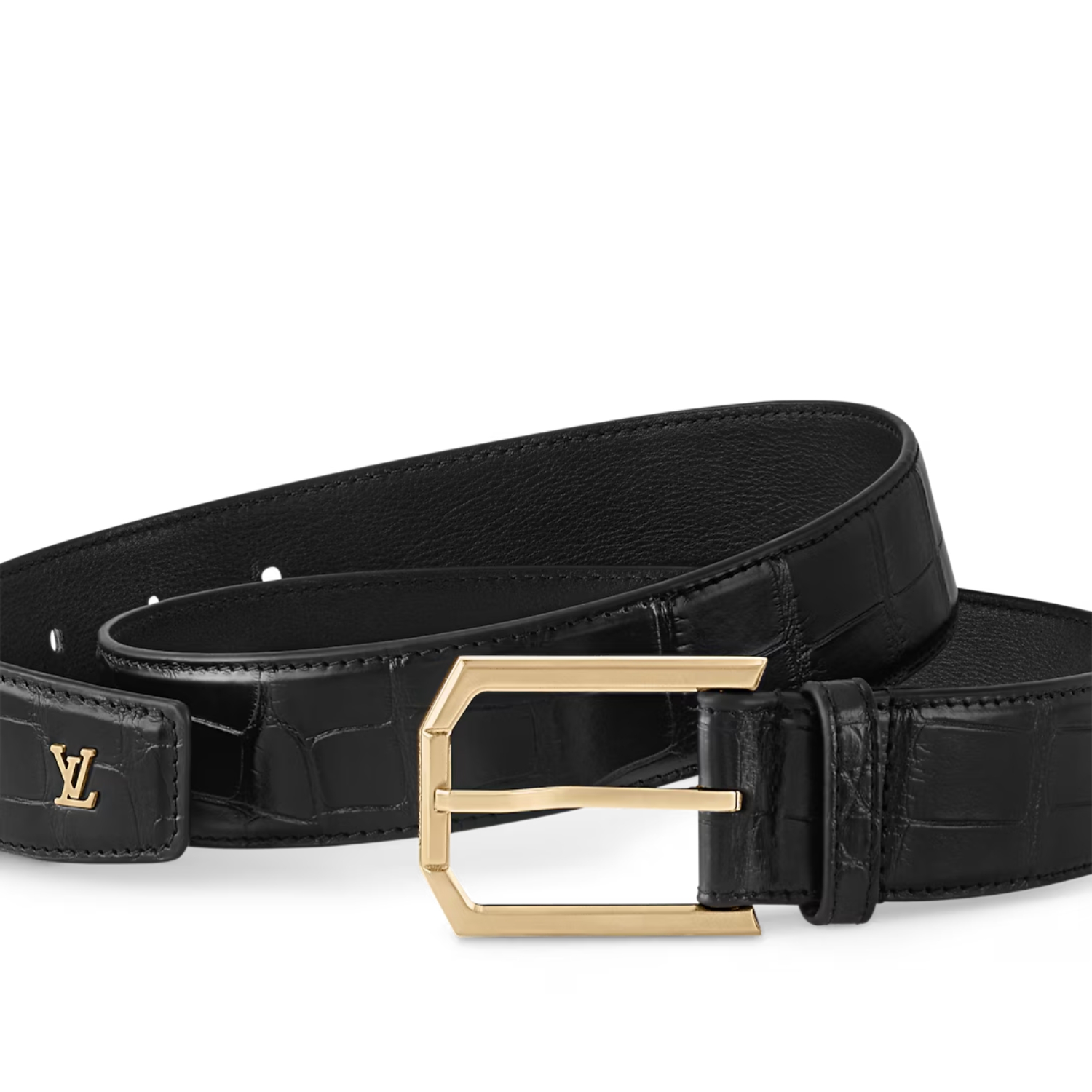Louis Vuitton Heritage 35mm Belt Black For Men M8709U