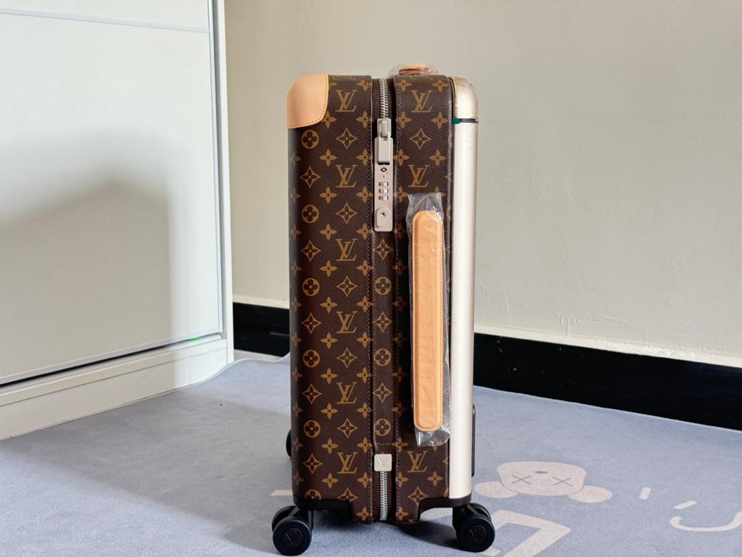 Louis Vuitton Horizon 55 Suitcase 21.7in/ 55cm Brown Champagne Hardware M23203 -