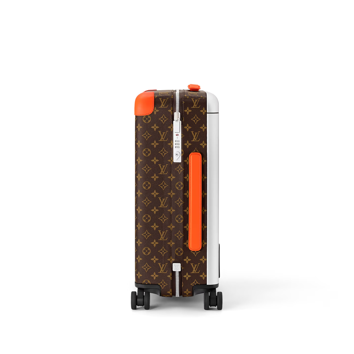 Louis Vuitton Horizon 55 Suitcase 21.7in/ 55cm Brown/ Orange Silver Hardware M46777