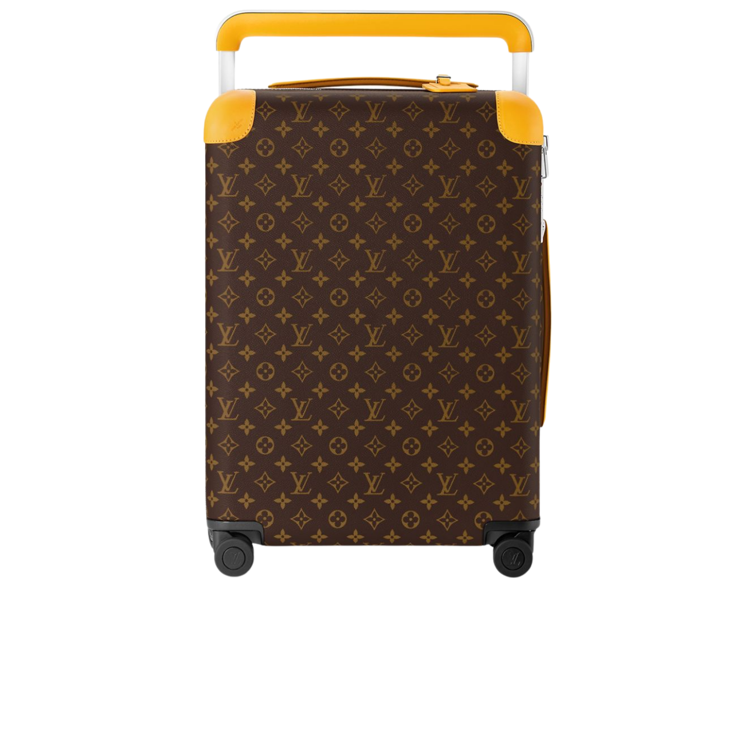 Louis Vuitton Horizon 55 Suitcase 21.7in/ 55cm Brown/ Yellow Silver Hardware M46762
