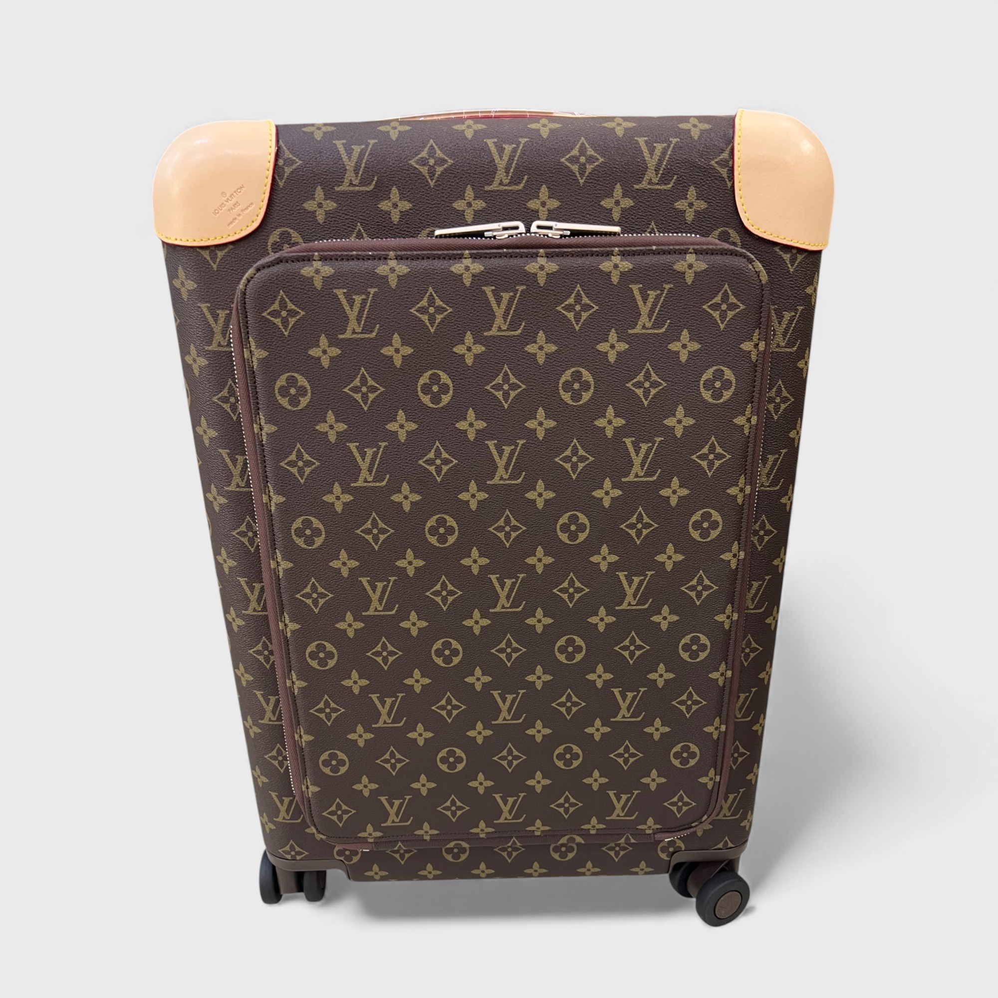 Louis Vuitton Horizon Business Suitcase 21.7in/ 55cm Brown Champagne Hardware M47182
