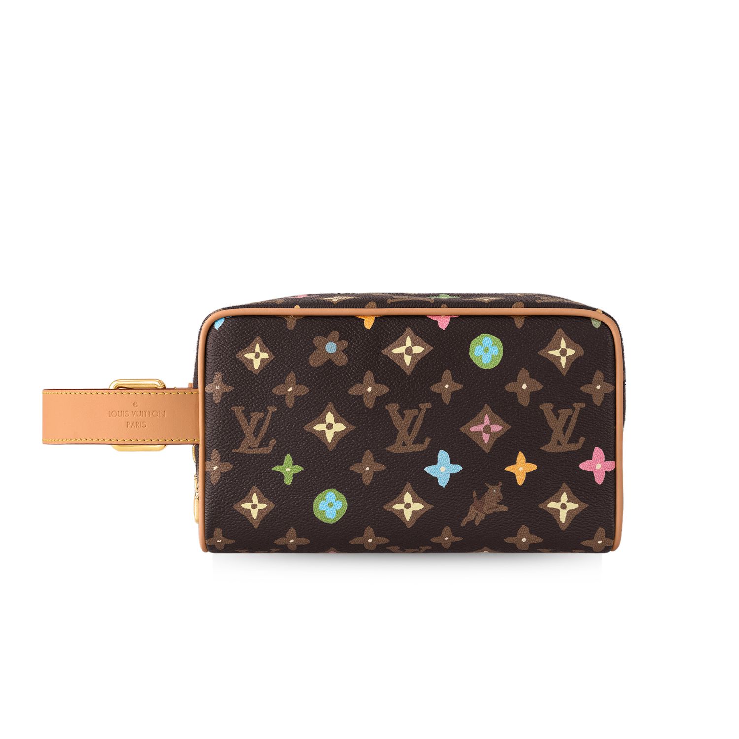 Louis Vuitton Locker Dopp Kit Brown 9.1 Inches/ 23 Cm M47069