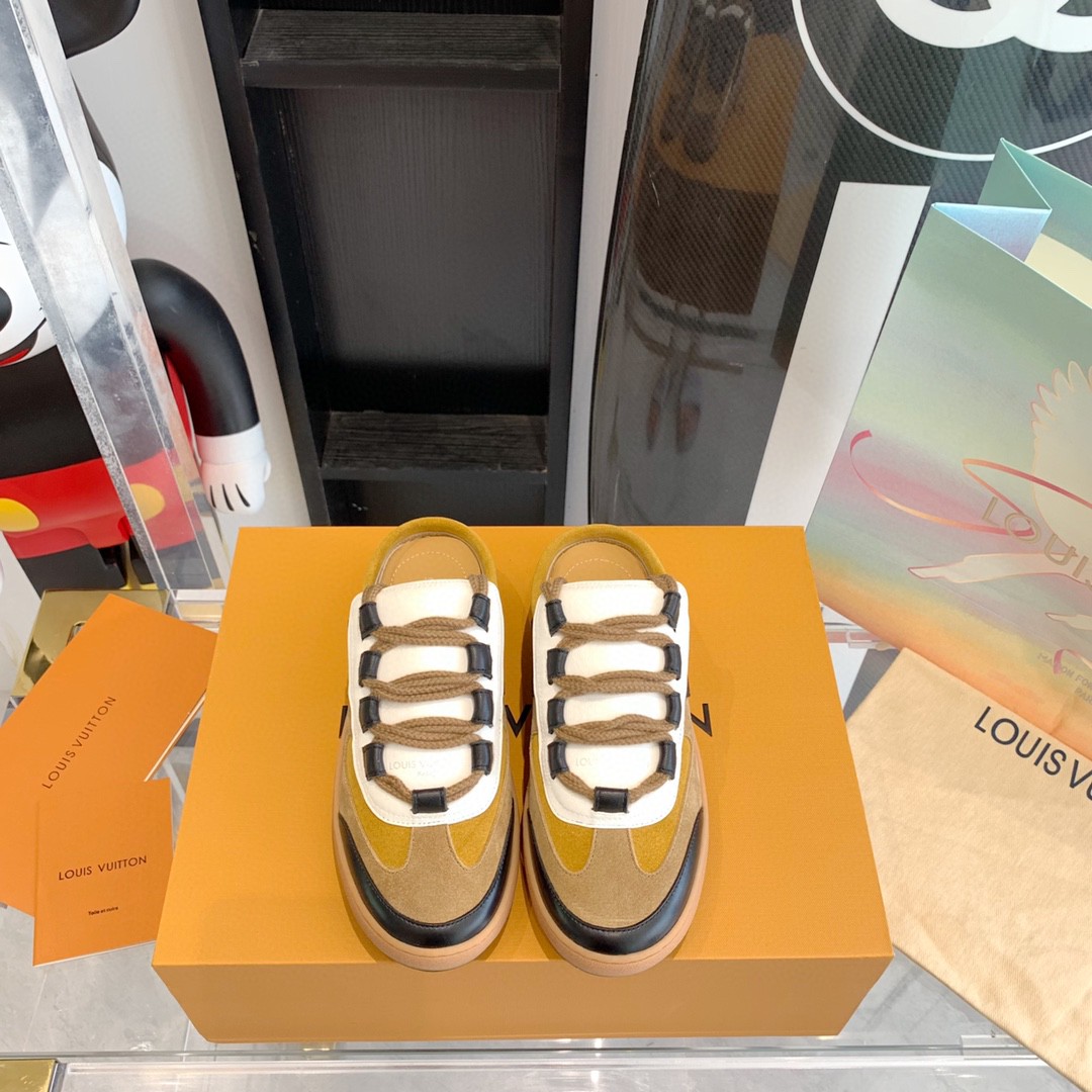 Louis Vuitton Lous Sneaker Monogram Canvas Brown For Men