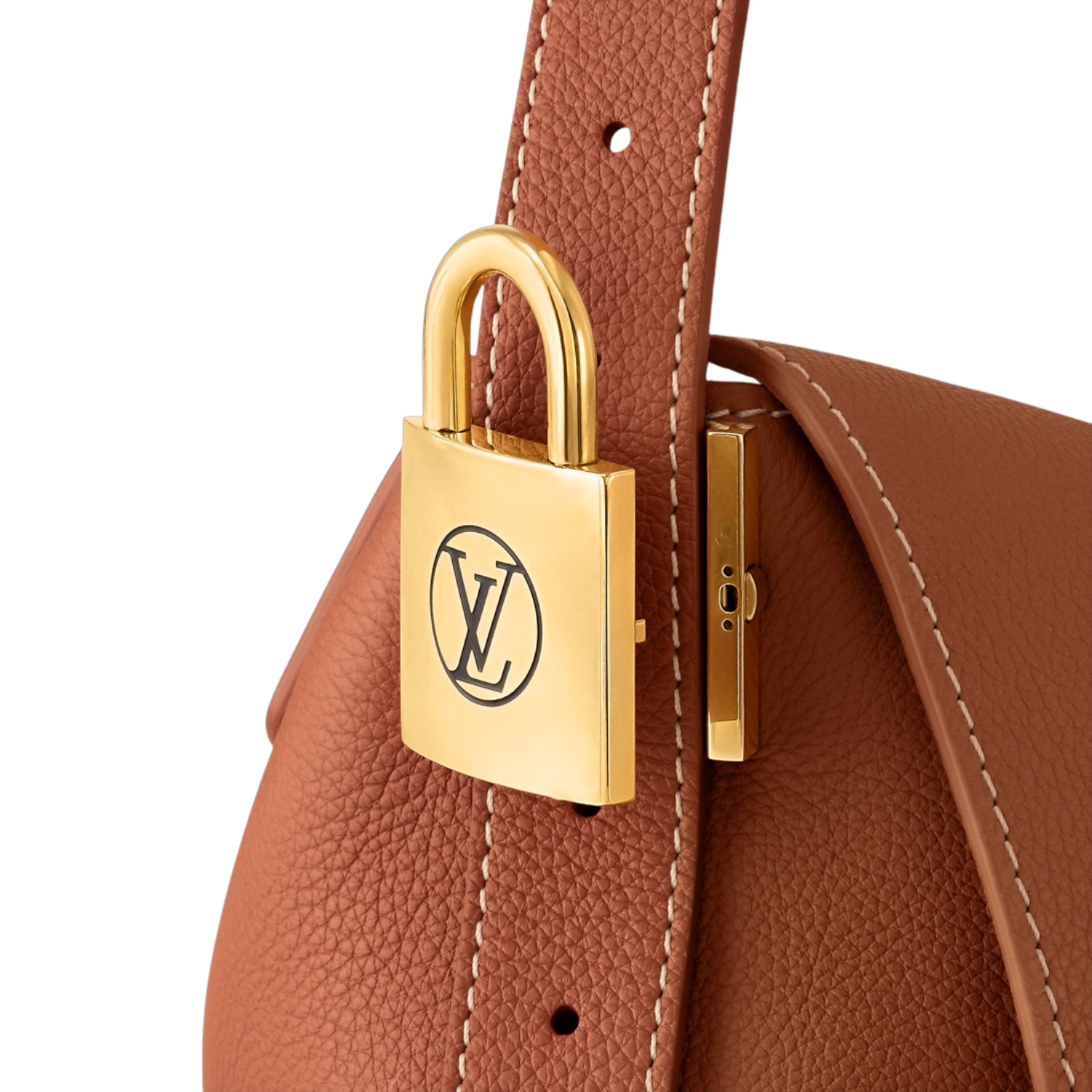 Louis Vuitton Low Key Messenger Cognac Brown For Women 11.8in/30cm M13151