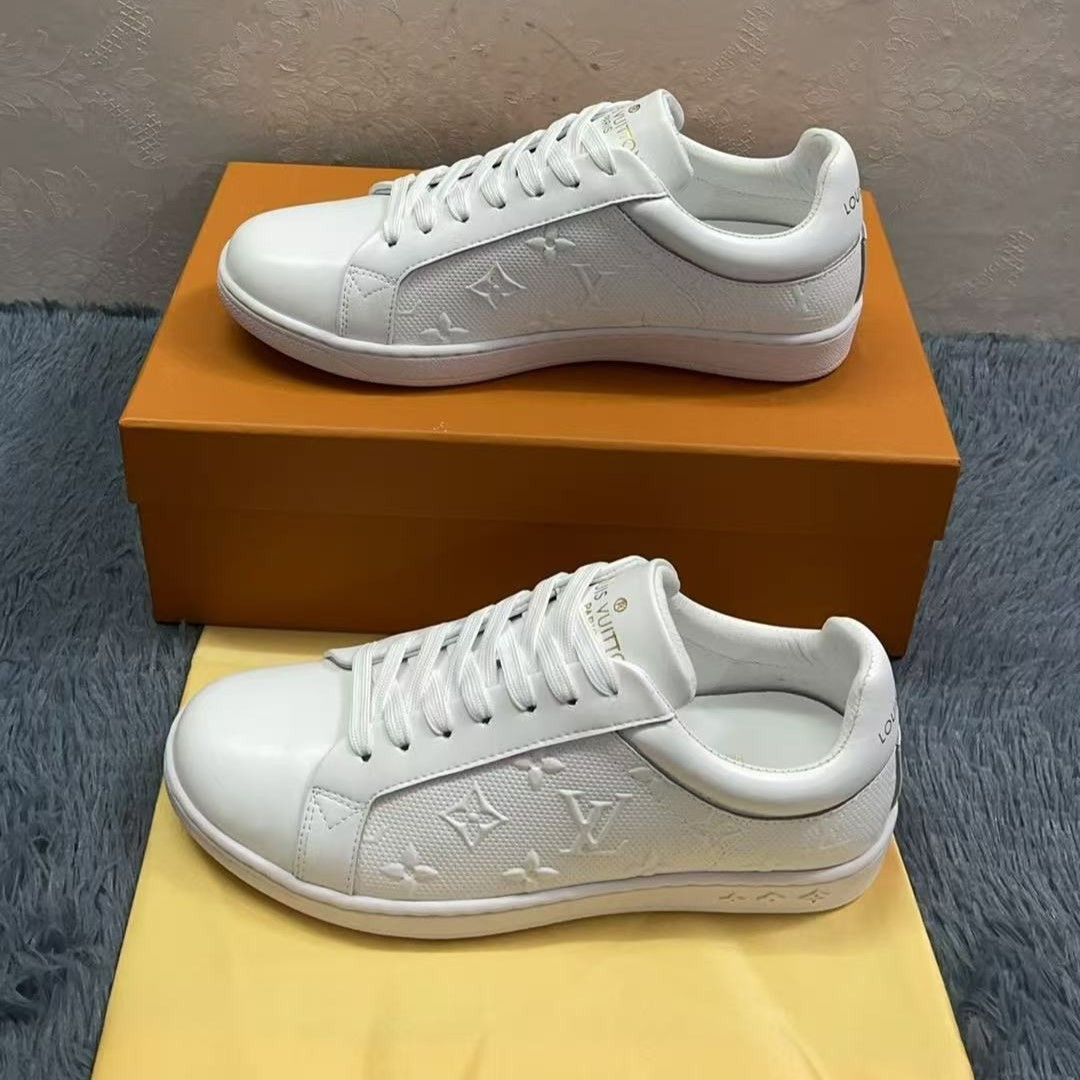 Louis Vuitton Luxembourg Sneaker White For Men LV 1A8QER