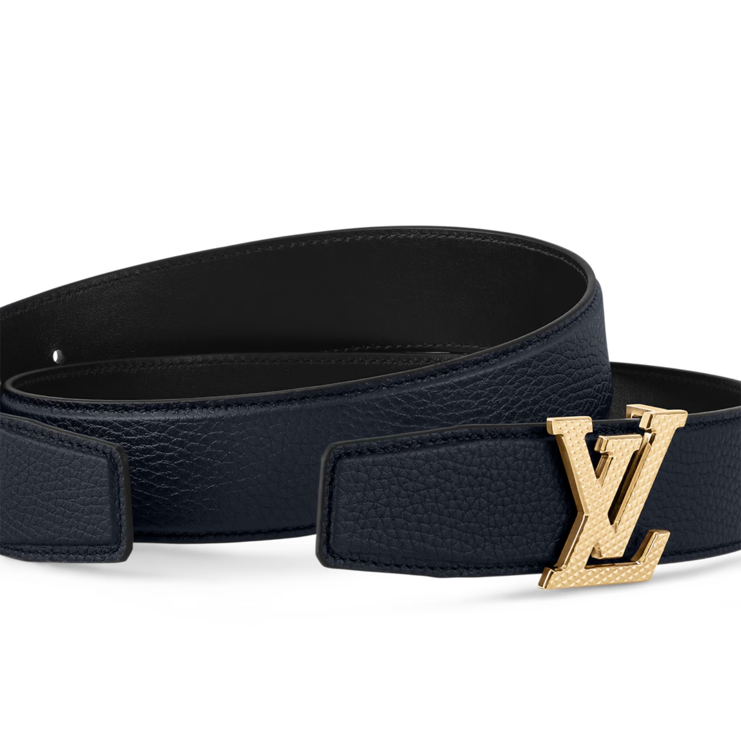 Louis Vuitton LV Heritage 35mm Reversible Belt Black For Men M8563U