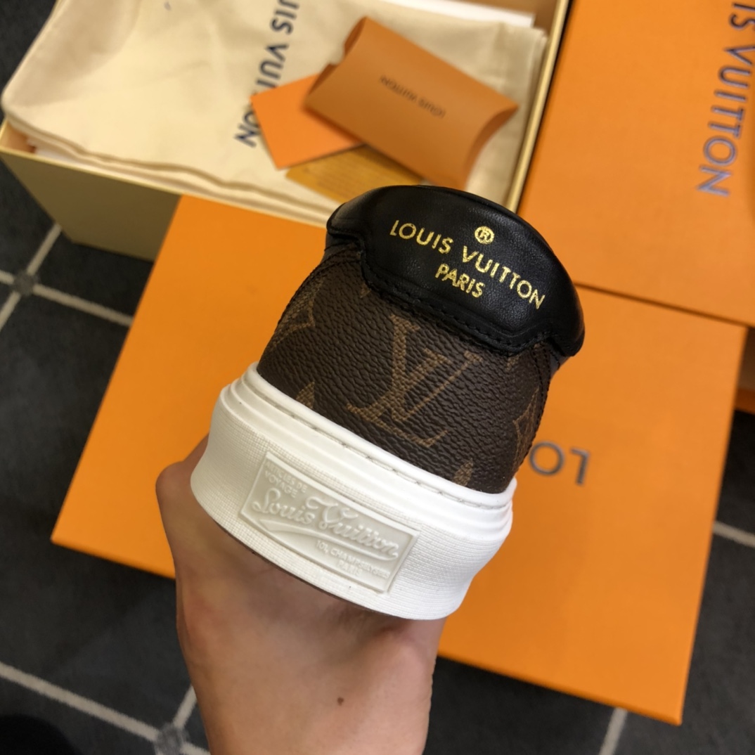 Louis Vuitton LV Slip On Brown For Men LV