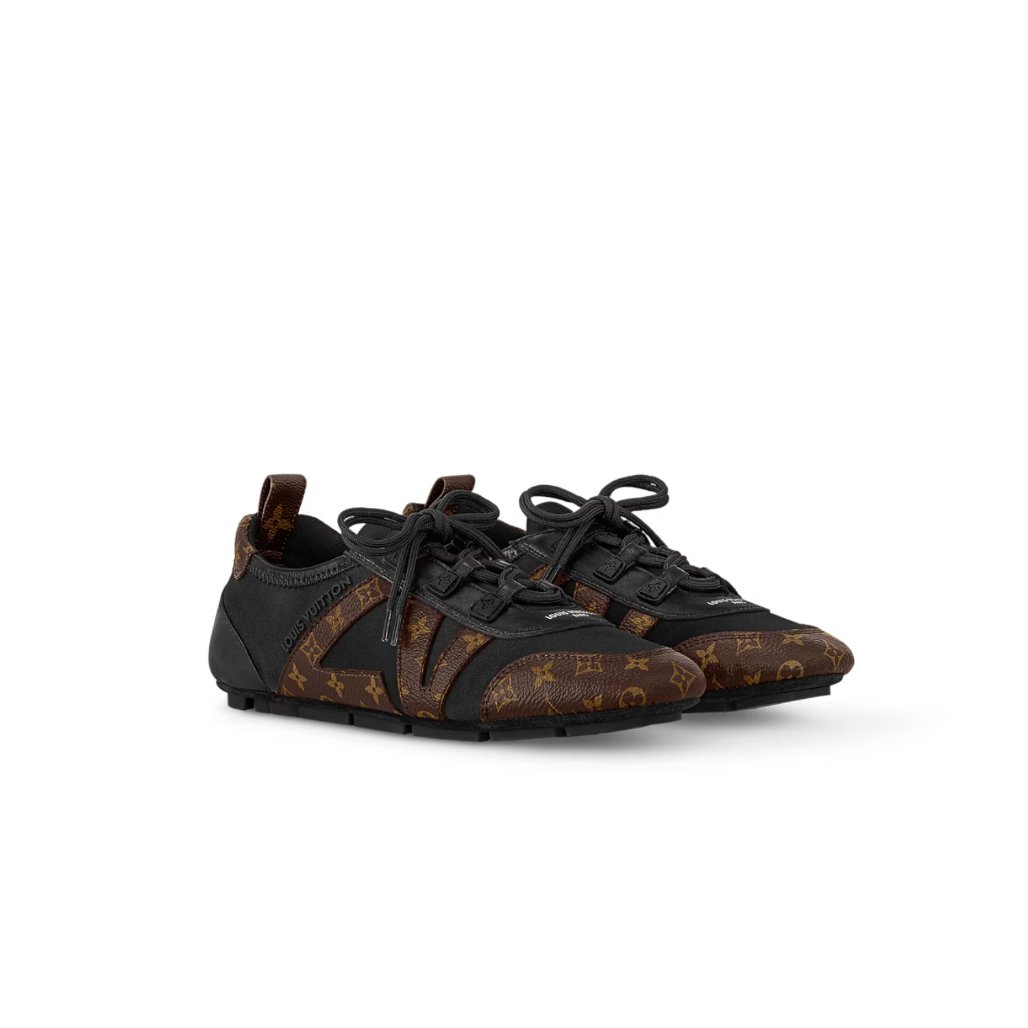 Louis Vuitton LV Sneakerina Black For Women 1AHNDI